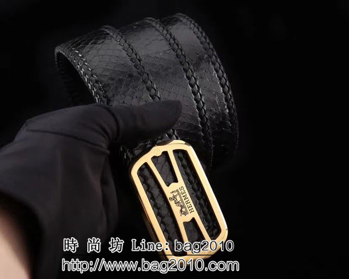 愛馬仕HERMES 精品五金扣頭 專櫃特色logo 2021新品 高端男士皮帶 HHG1864